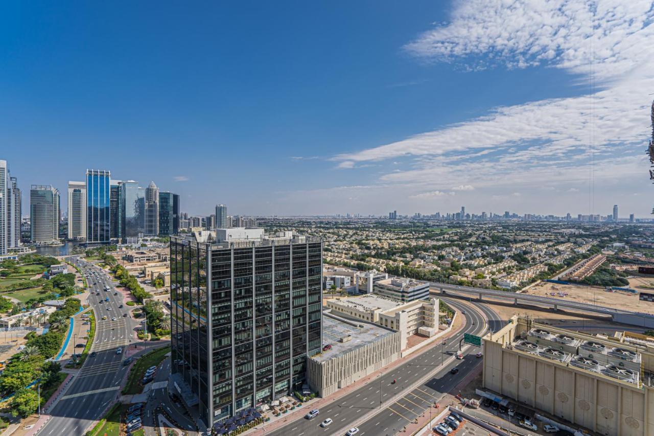 Higuests - Modern Studio With Incredible City Skyline View دبي المظهر الخارجي الصورة
