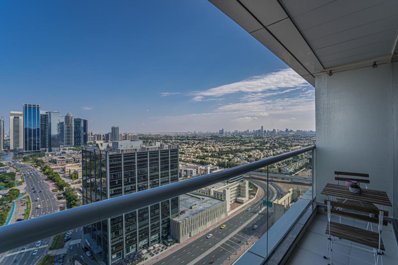 Higuests - Modern Studio With Incredible City Skyline View دبي المظهر الخارجي الصورة