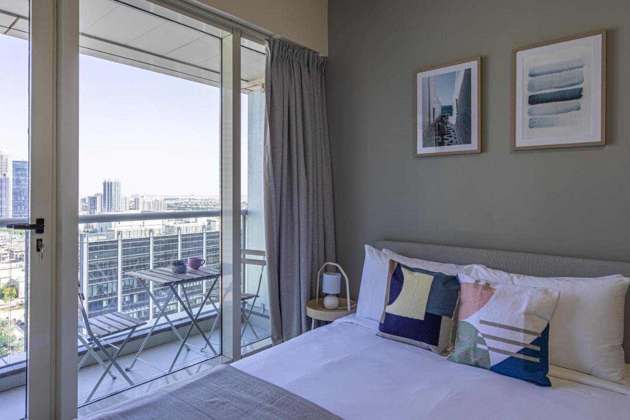 Higuests - Modern Studio With Incredible City Skyline View دبي المظهر الخارجي الصورة