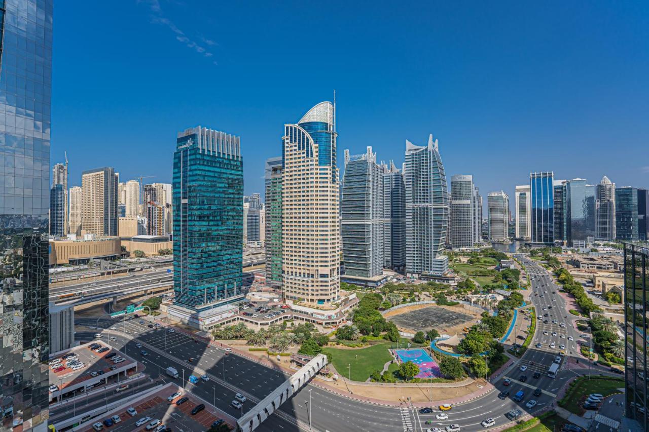 Higuests - Modern Studio With Incredible City Skyline View دبي المظهر الخارجي الصورة