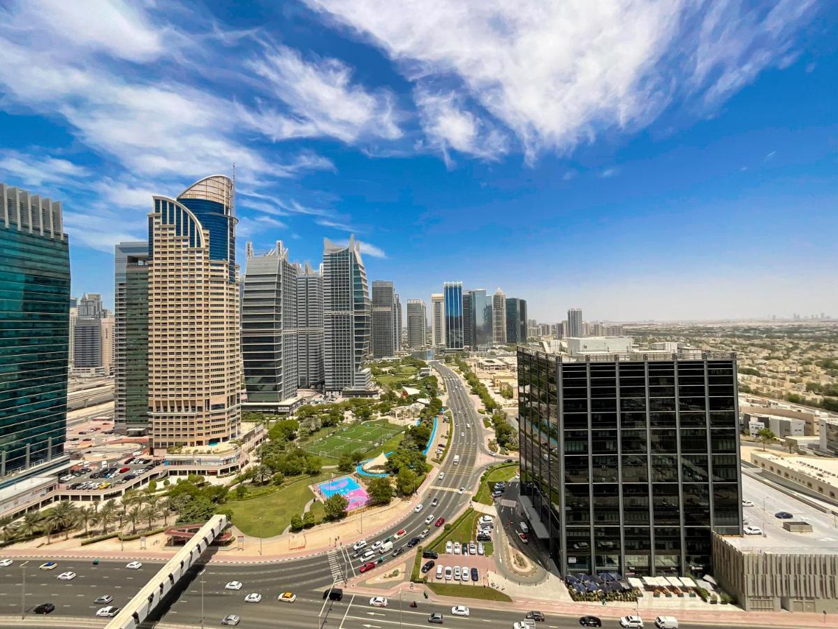 Higuests - Modern Studio With Incredible City Skyline View دبي المظهر الخارجي الصورة