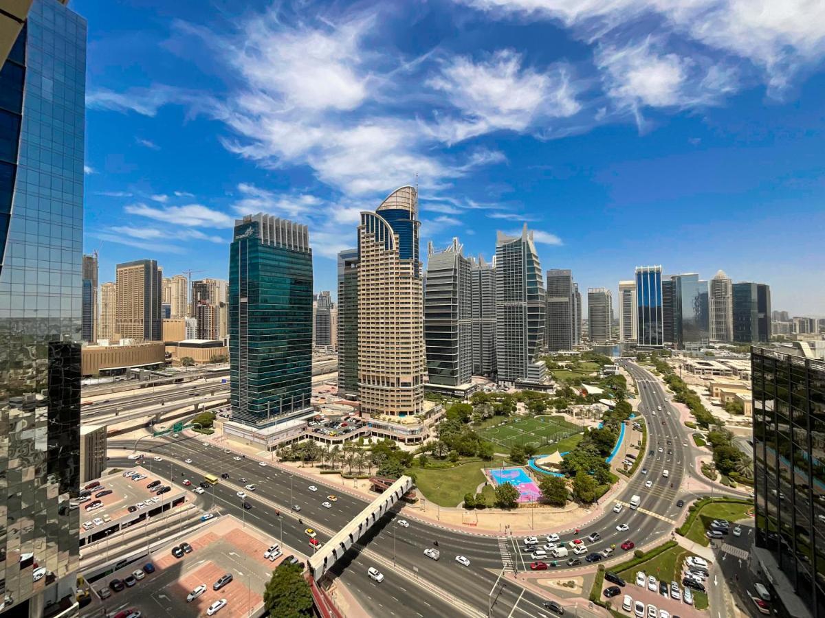 Higuests - Modern Studio With Incredible City Skyline View دبي المظهر الخارجي الصورة